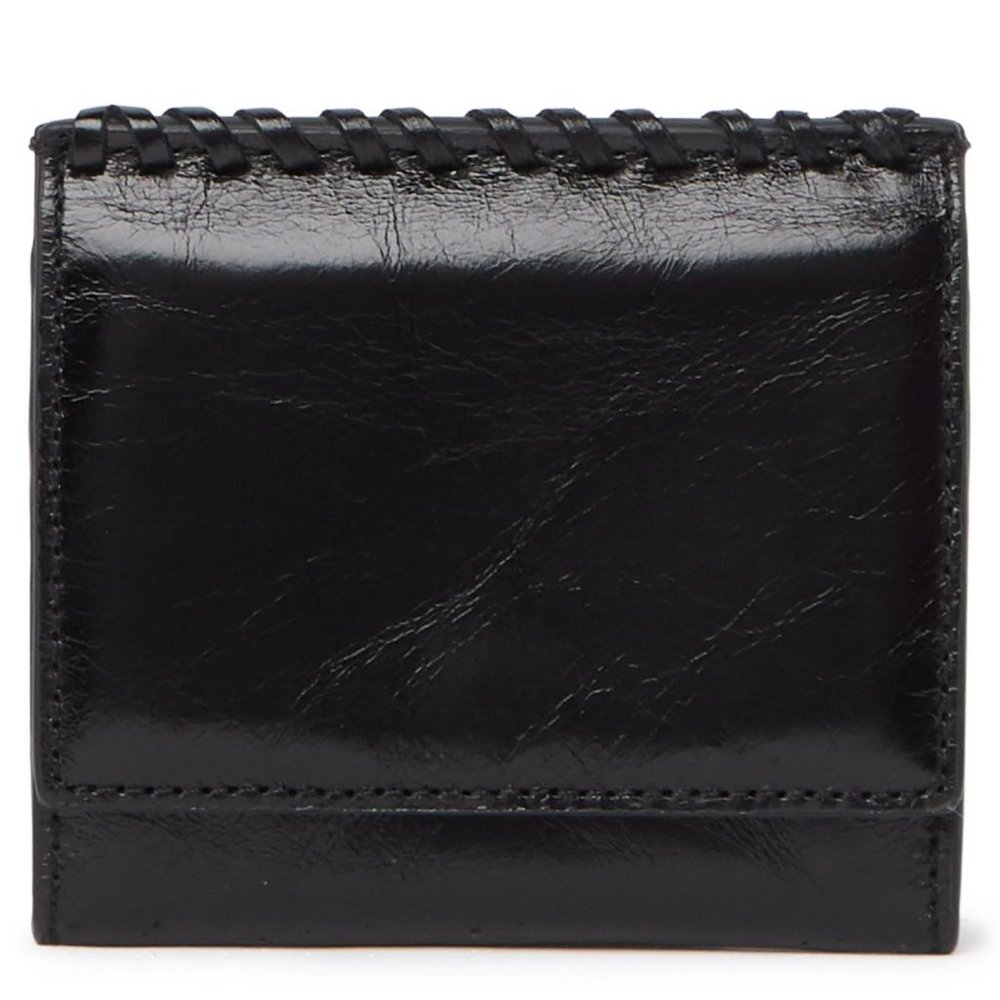 HOBO Stitch Woven Bifold Leather Wallet NWT